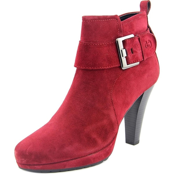 Gerry Weber Liliana 12 Round Toe Suede Ankle Boot