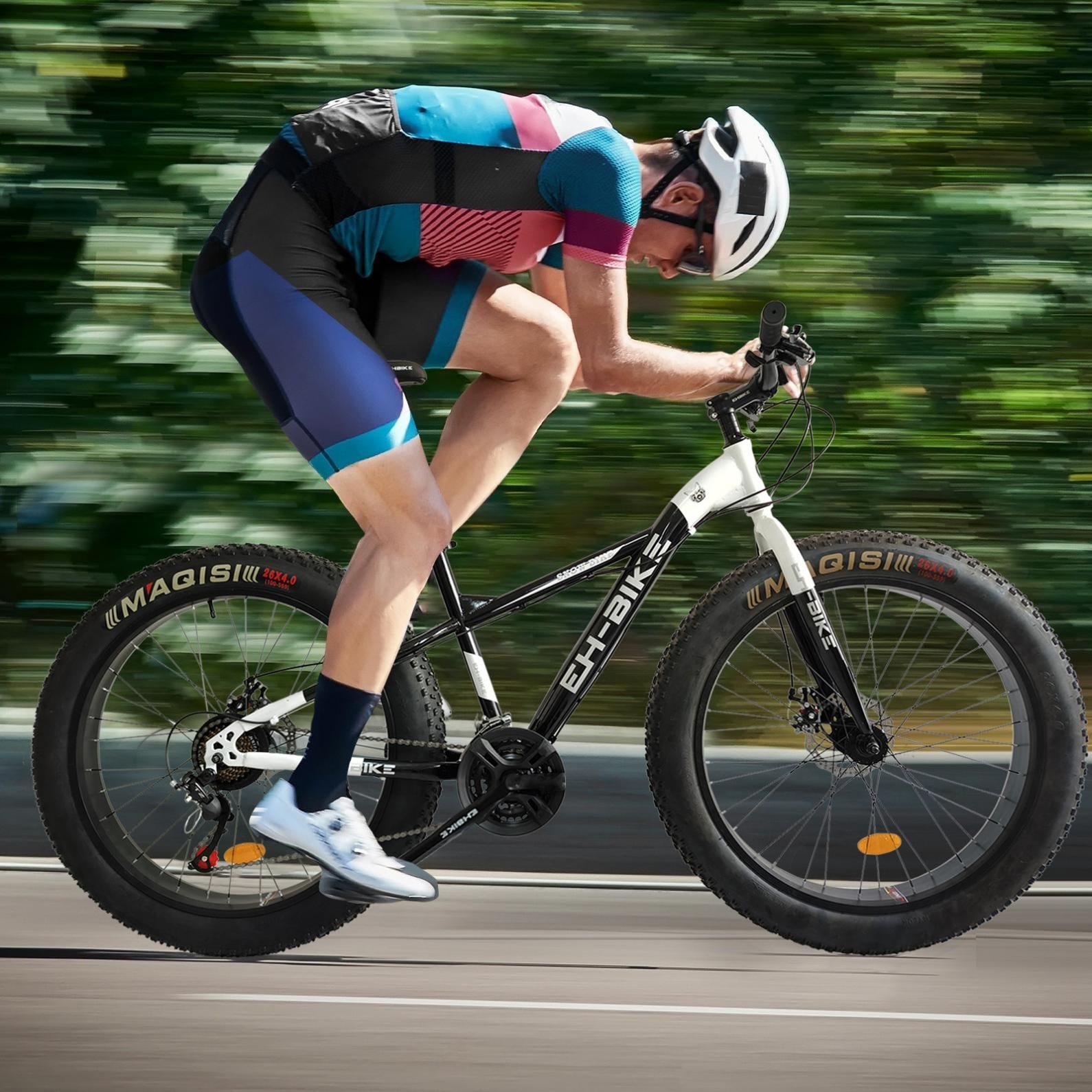 26 Inch Wheels 21 Speed Fat Tire Bike 