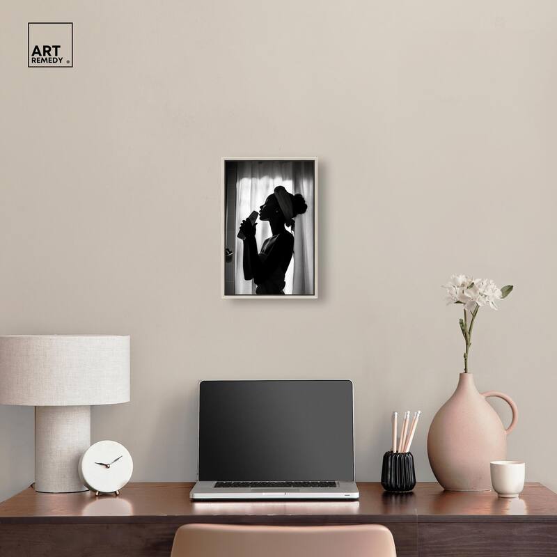 Bathroom Jam Session Canvas by Art Remedy