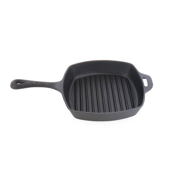 Grill Pan By Lodge 10 5 Pre Seasoned Cast Iron Square Skillet Ribbed Cooking 689551152019 Ebay