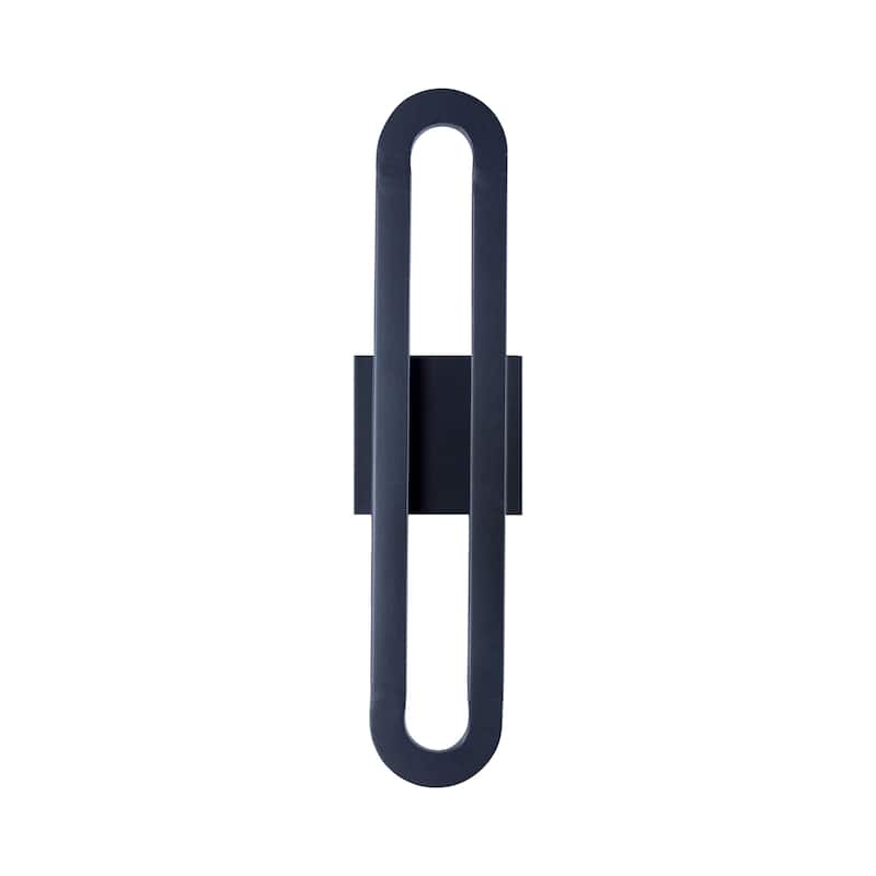 Maxax Black Metal LED Wall Light