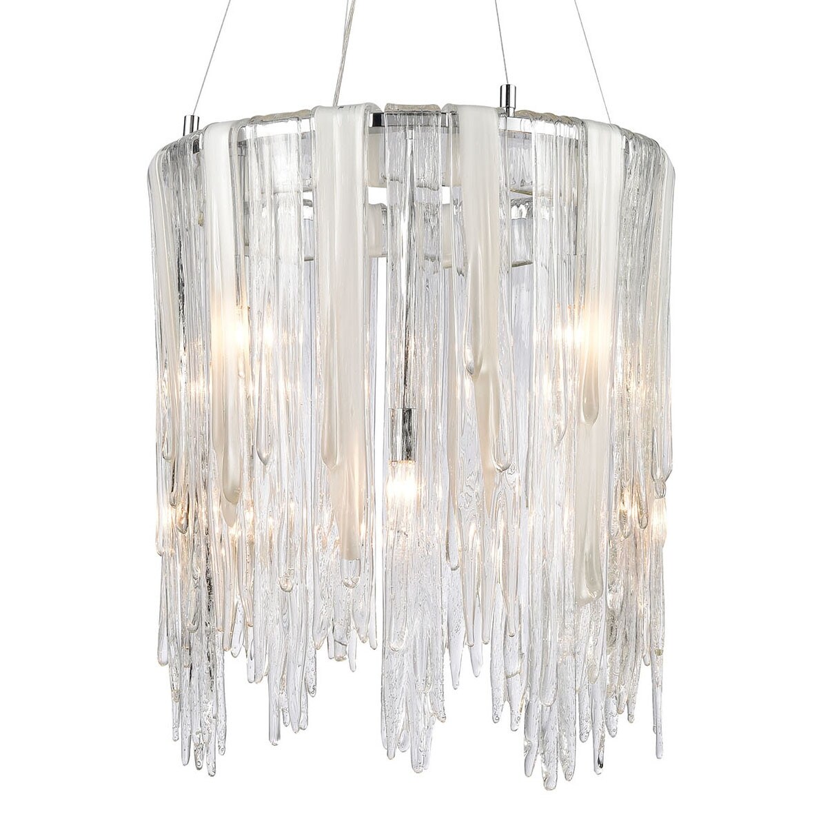Elk Home D4196  Watershed 8 Light 22" Wide Chandelier - Chandeliers For Bedrooms by Overstock.com