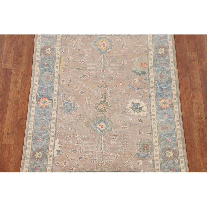 Traditional Kazak Oriental Accent Rug Handmade Wool Carpet - 3'10"x 5'5"