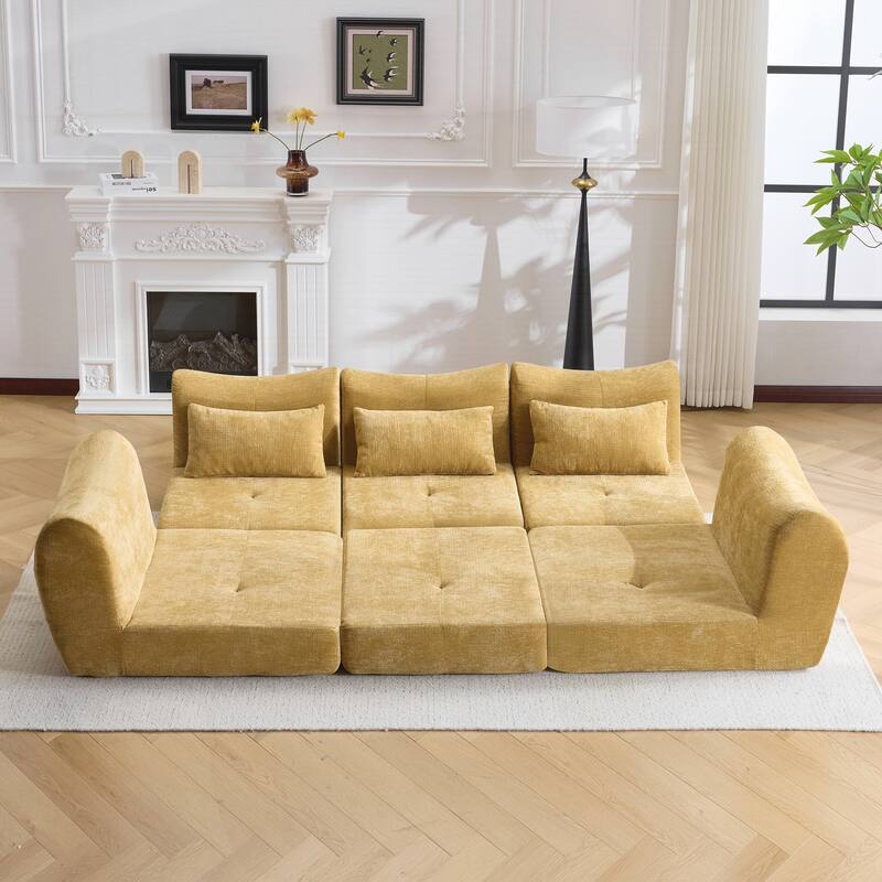 Modular Cloud Sofa, Convertible Folding Sofa Bed