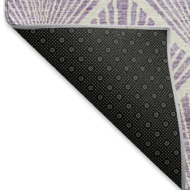 Premium Washable Super Soft Diamond Trellis Mayfield Rug