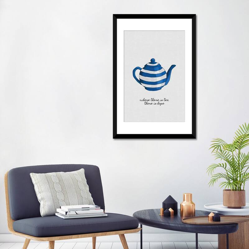 iCanvas "Where There Is Tea There Is Hope" by Orara Studio