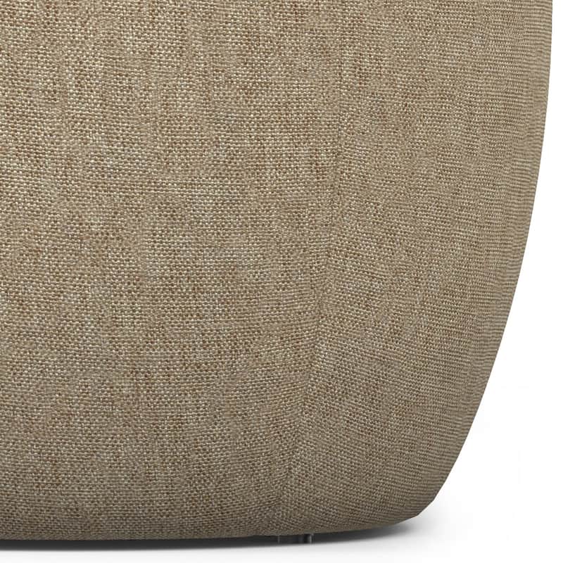 WYNDENHALL Canyon 16 inch Wide Contemporary Footstool