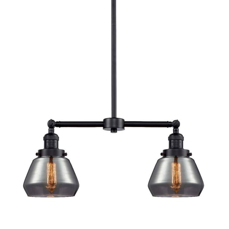Innovations Lighting Fulton 2 Light 21" Wide Linear Chandelier