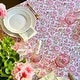 preview thumbnail 5 of 3, Beatrice pink and green tablecloth