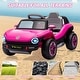 preview thumbnail 6 of 26, 12V Licensed Volkswagen Beetle Ride-On Car for Kids with Remote Control, Battery Powered Electric Vehicle Toy
