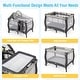 preview thumbnail 5 of 14, Portable Baby Nursery Center 4-in-1 Portable Travel Crib - 40" x 28.5" x 29" (L x W x H)