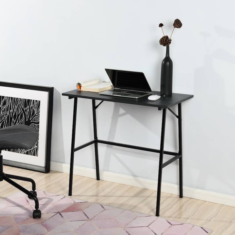 HomyLin Industrial Office Desk Sturdy Study Table Laptop Table