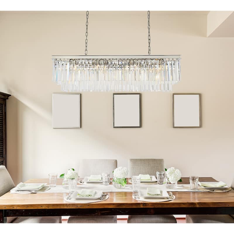 Bombay? Perth Collection Grand Crystal Pendant lamp