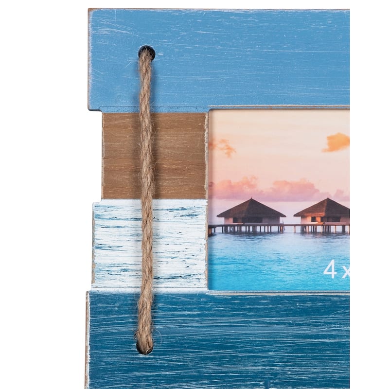Beach Photo Frame 10.6 x 7.9 x 0.59 Inches.