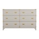 preview thumbnail 20 of 22, Kedric 6-Drawer Gold Accent Dresser by iNSPIRE Q Bold