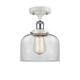 Option Clear / White and Polished Chrome