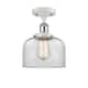 Option Clear / White and Polished Chrome