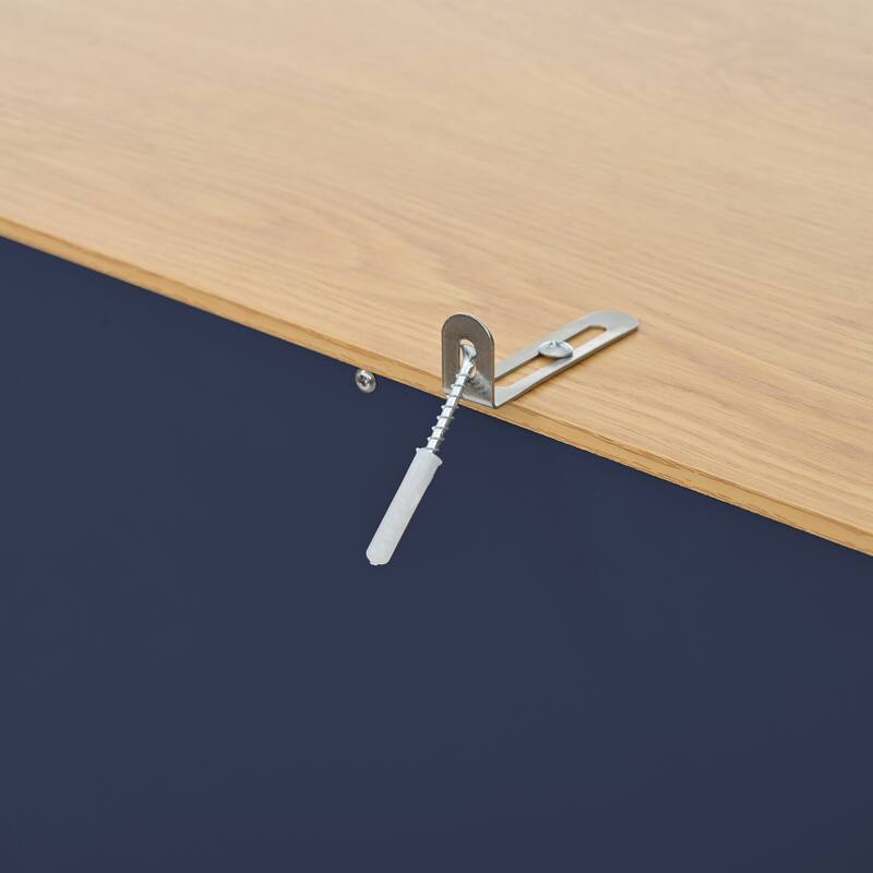 Modern Large Kitchen Pantry Cabinet, Wood Storage Cupboard with 2 Drawers, Adjustable Shelves & 8 Door Storage Shelves