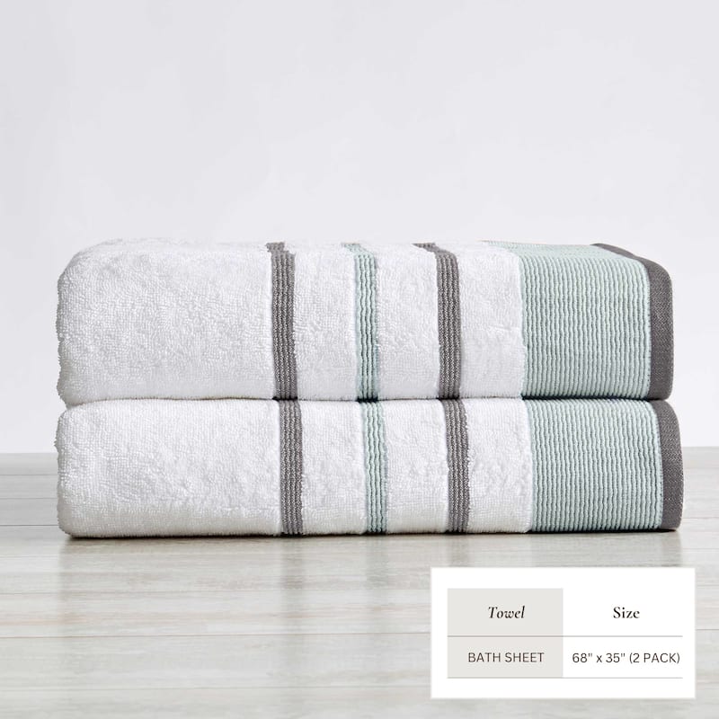 Linery & Co. Luxury Cotton Decorative Towel Set.