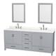 Option Gray, Chrome Trim, Giotto Quartz Top