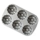 preview thumbnail 2 of 2, Aluminum Classic Bundtlette Rectangular Cake Pan, 6 Cups, Graphite