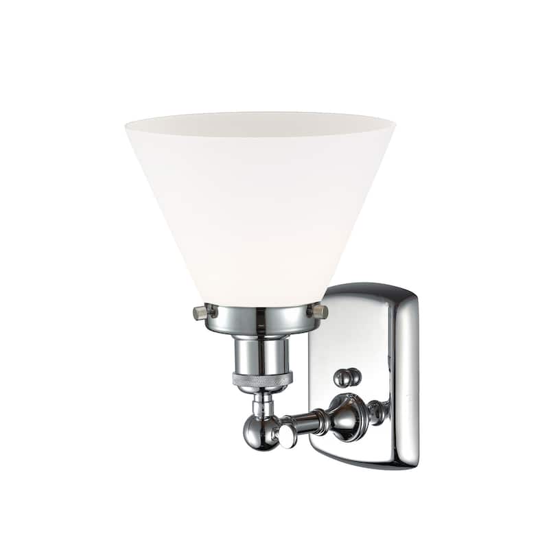 Innovations Lighting Large Cone 8" Wide Bathroom Sconce