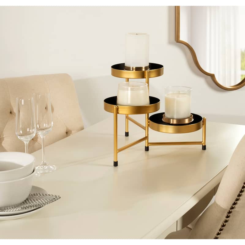 Kate and Laurel Finn Tiered Tabletop Planter - 7.25x7.25x10