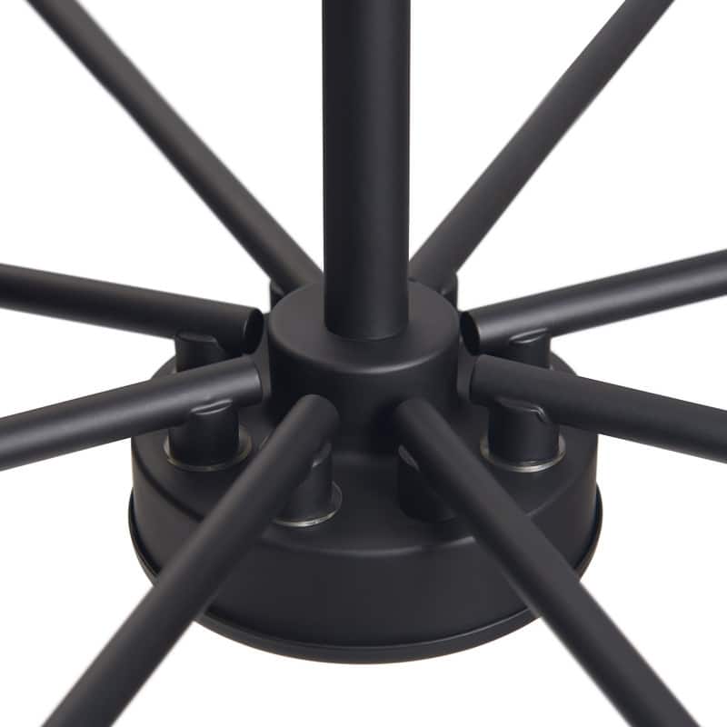 KAWOTI 8-Light Dimmable Candle Style Traditional Chandelier - W25"*H43"