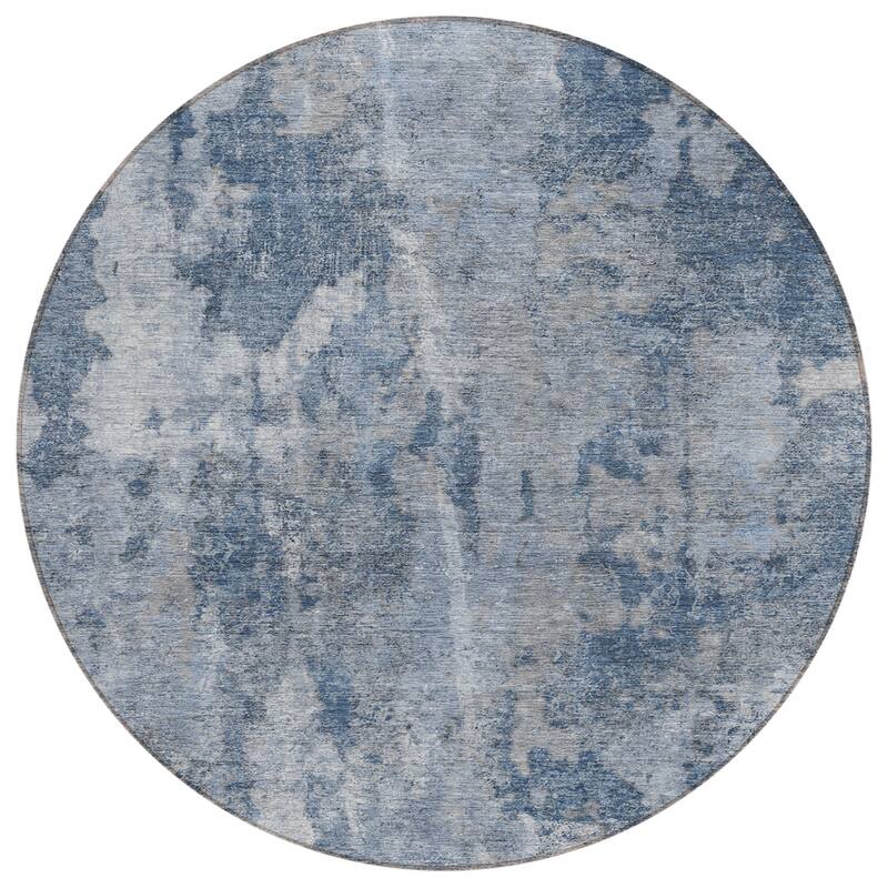 Dava Unique Abstract Weather Resistant Versatile Elegance Outdoor Rug