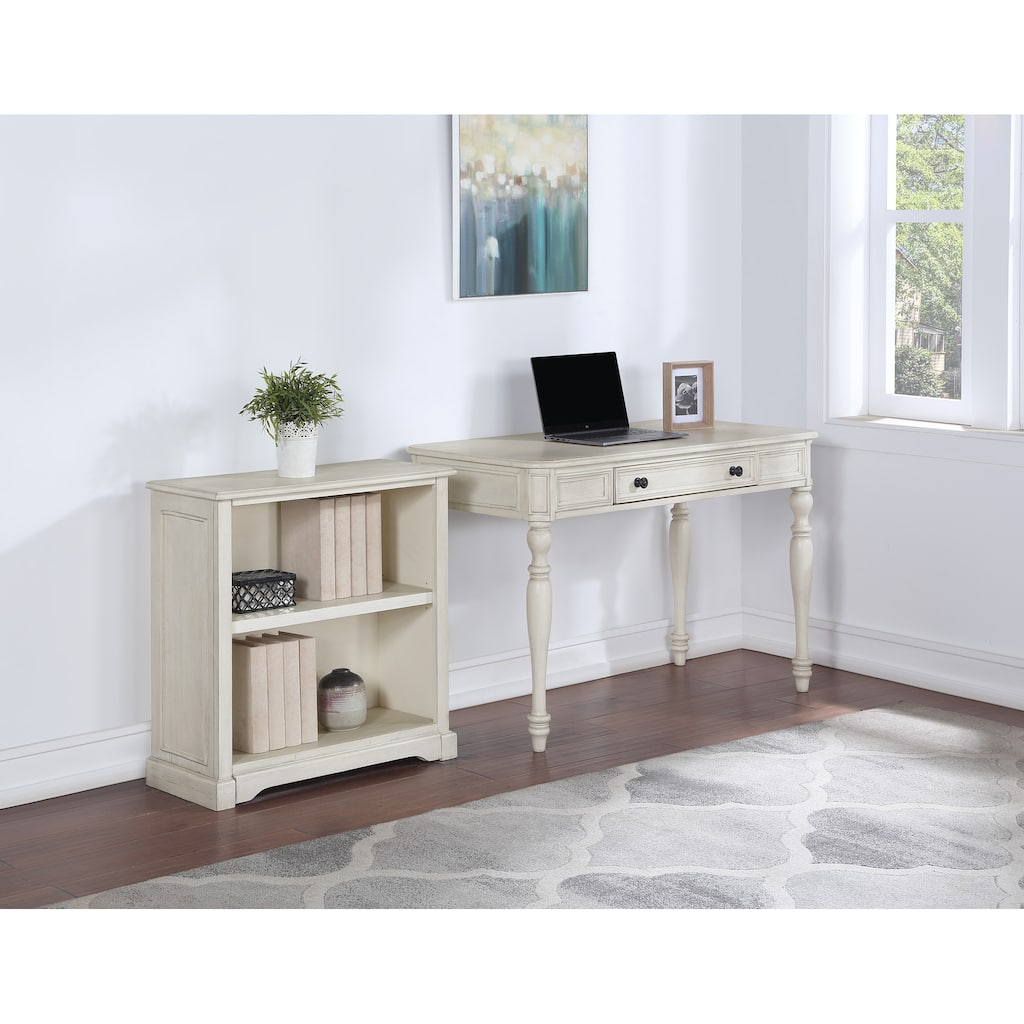 Country Meadows 2-Shelf Bookshelf