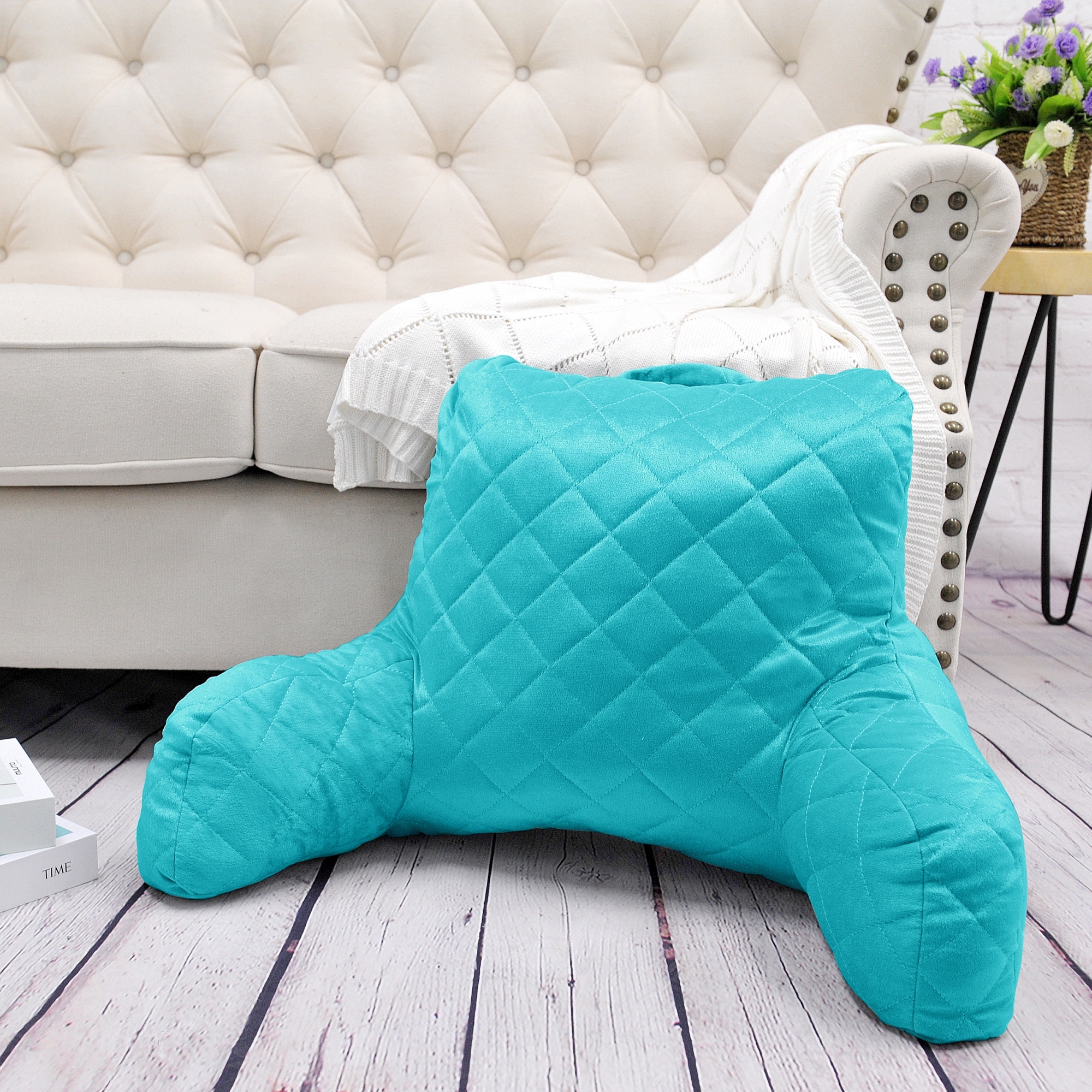 Bed bath and beyond reading pillow online