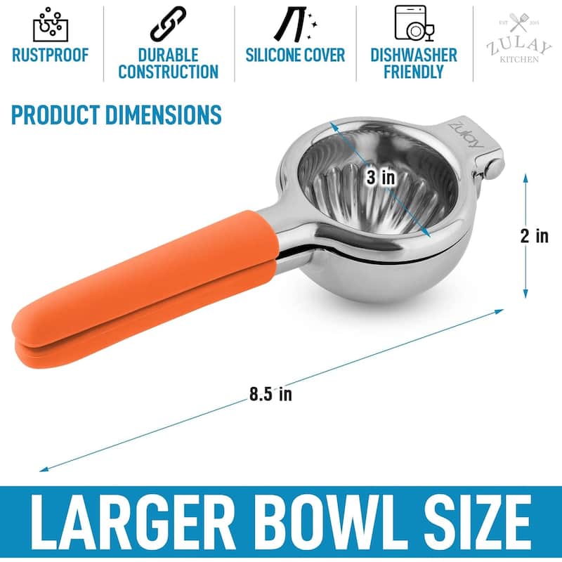 Premium Heavy Duty Lemon Squeezer Stainless Steel