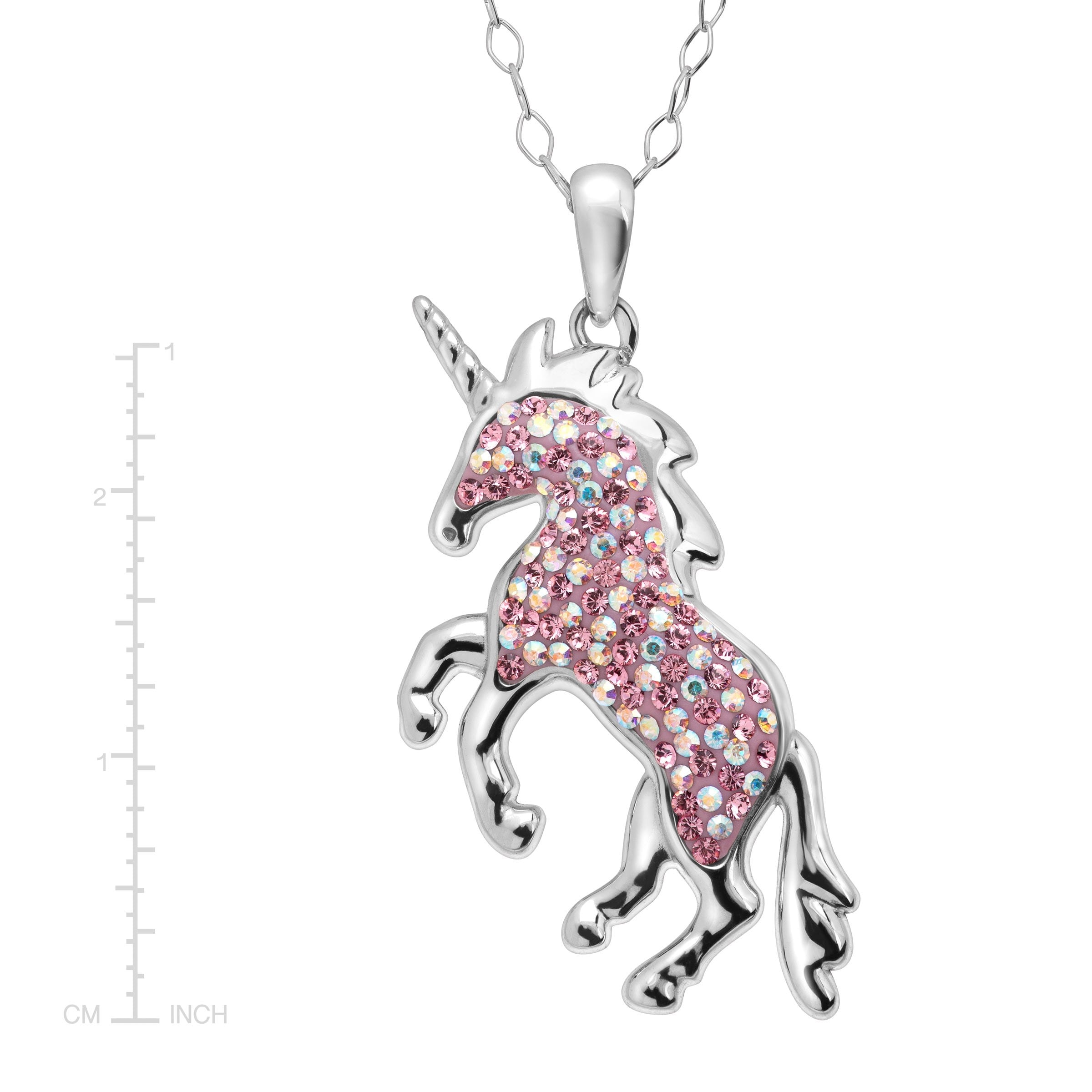 swarovski unicorn pendant