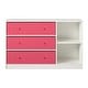 preview thumbnail 15 of 14, Ameriwood Home Mya Park Wide Dresser with 3 Fabric Bins