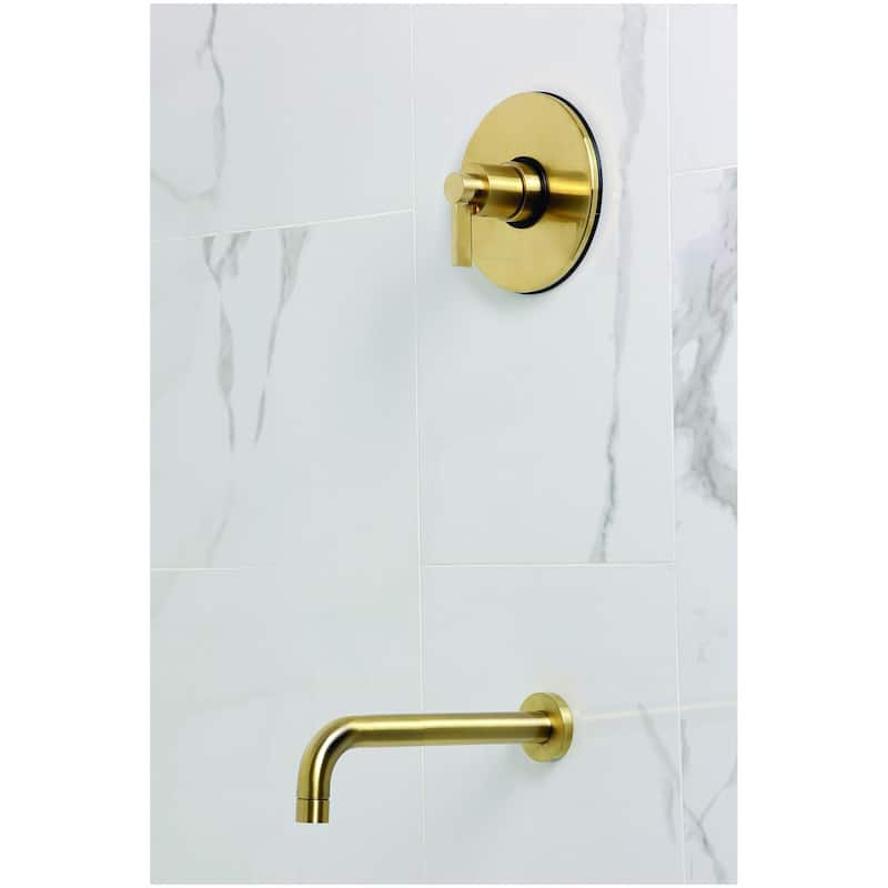 Kingston Brass KB633.NDLTO NuvoFusion 10-13/16" Tub Spout with
