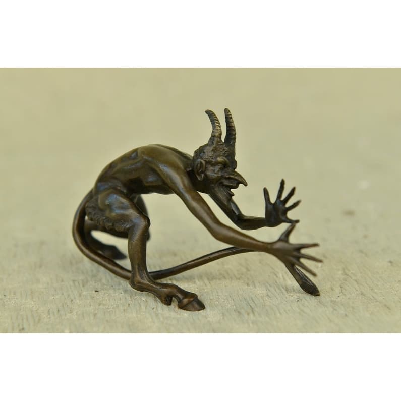 Bronze Satyr Sculpture