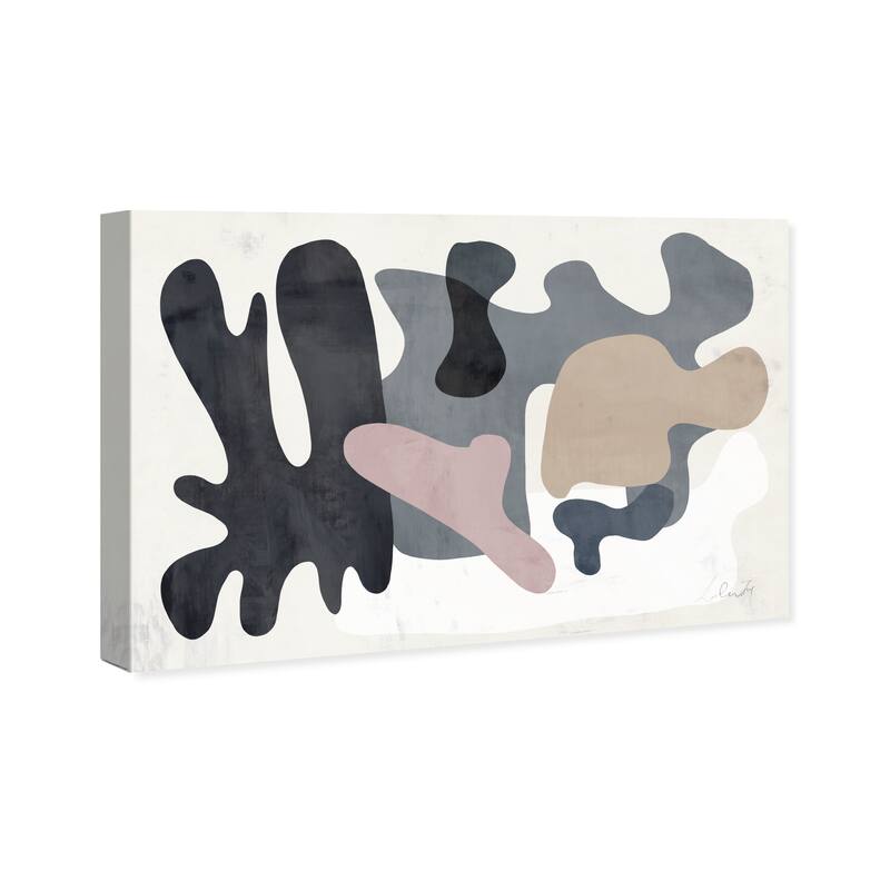 Wynwood Studio Canvas Abstract Veleros en Malaga White and Scandinavian Wall Art Canvas Print