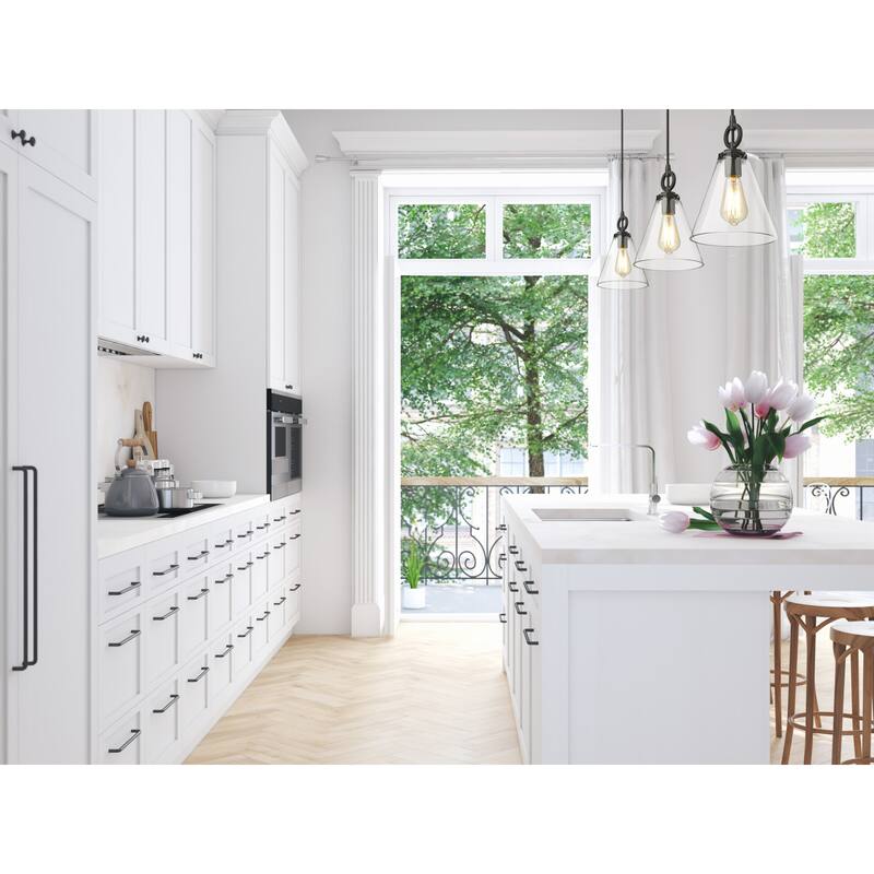Z-Lite 3034P8 Harper 8" Wide Mini Pendant