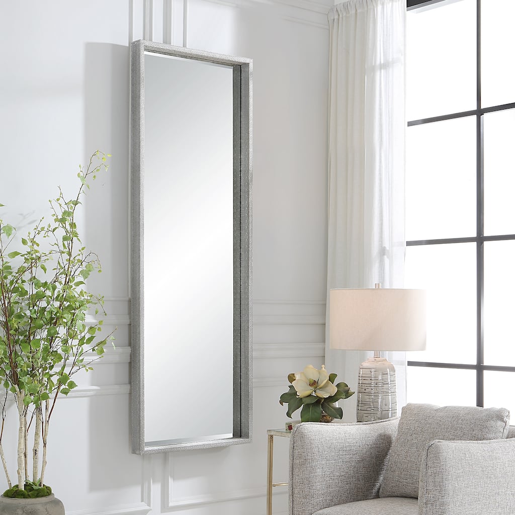 Uttermost Omega Oversized Silver Mirror - 25.625"x 73.625"