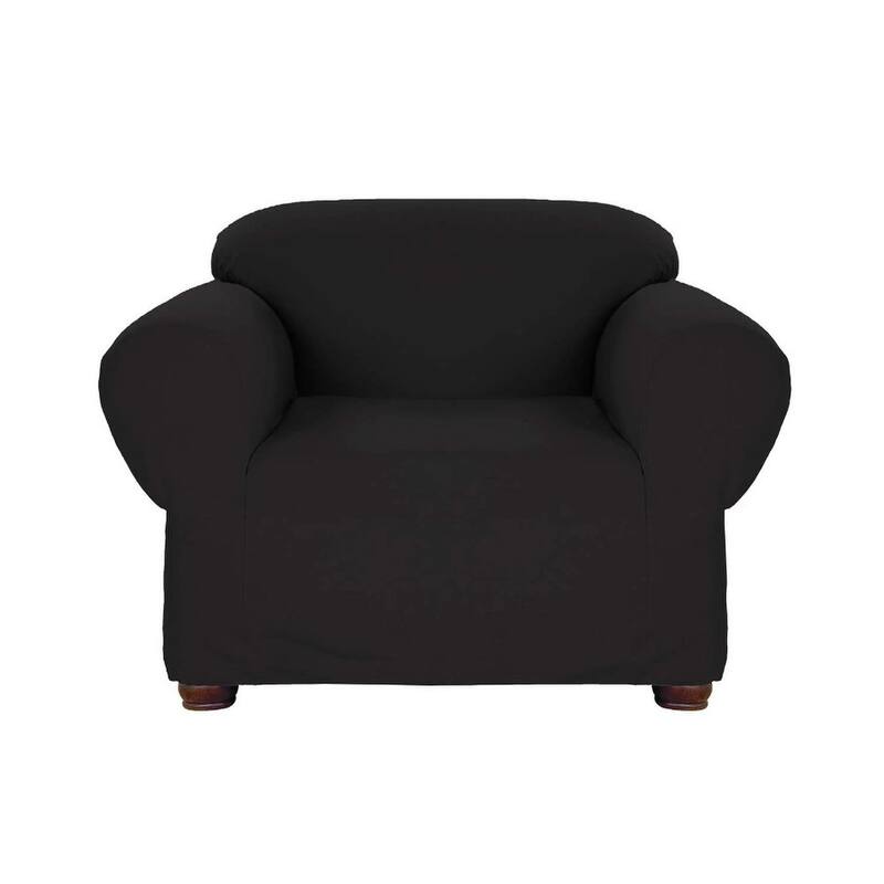 Stretch Jersey Slipcover - Soft and Form-Fitting Chair Cover in a Solid Color