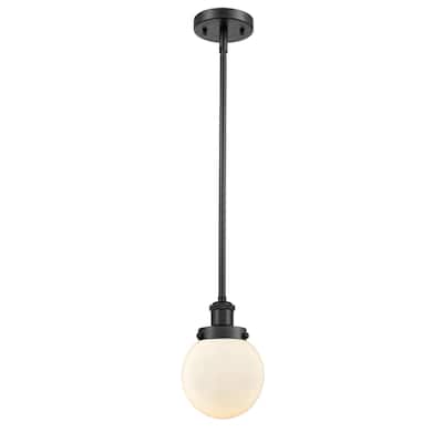 Innovations Lighting Beacon 6" Wide Mini Pendant - Rod Hung