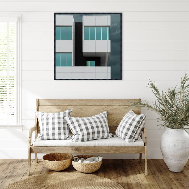 Cool corner by Luc Vangindertael Framed Canvas Wall Art Print