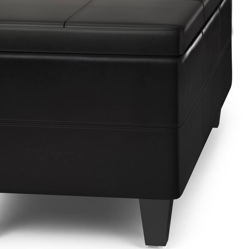 Modern Storage Ottoman Bench for Living Room