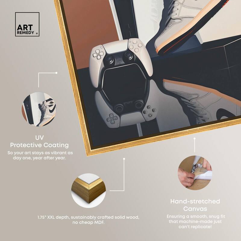Stylish Gamer Canvas by Art Remedy