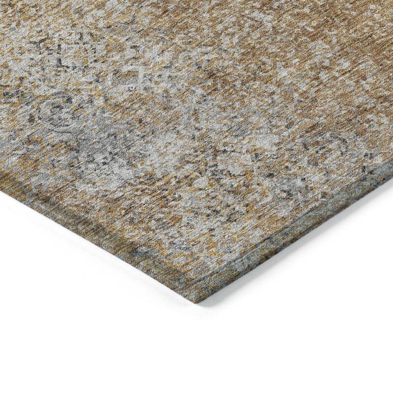 HomeRoots Oriental Transitional Rectangle Outdoor Rug