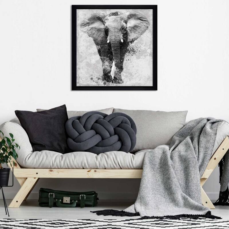 "Proud Elephant" by Carol Robinson Print on Acrylic