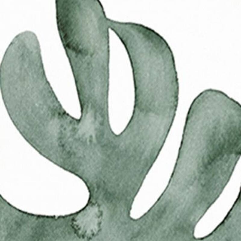 HomeRoots Set Of Two Plant Press Distressed White Framed Wall Art