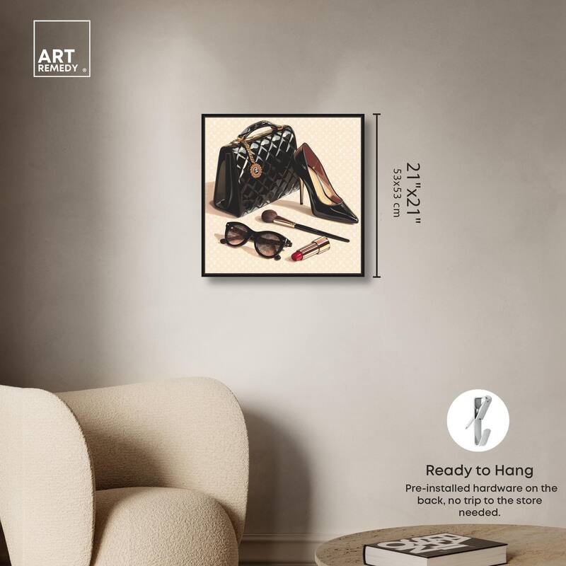 Simple Glam Collection Canvas by Art Remedy
