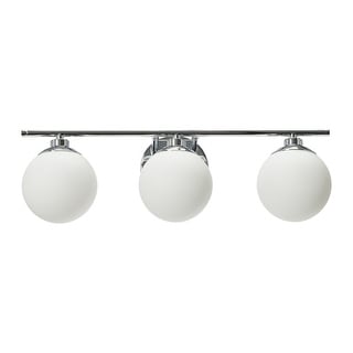 Robert Stevenson Lighting Lorne - Metal and Frosted Glass Vanity Light