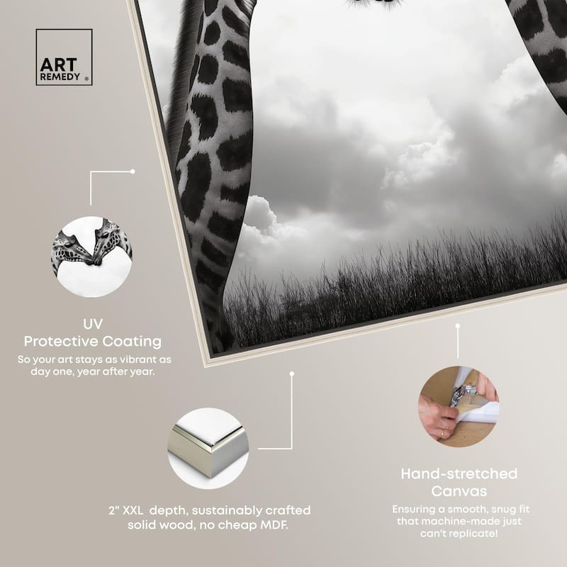 Giants in Love II Canvas by Art Remedy
